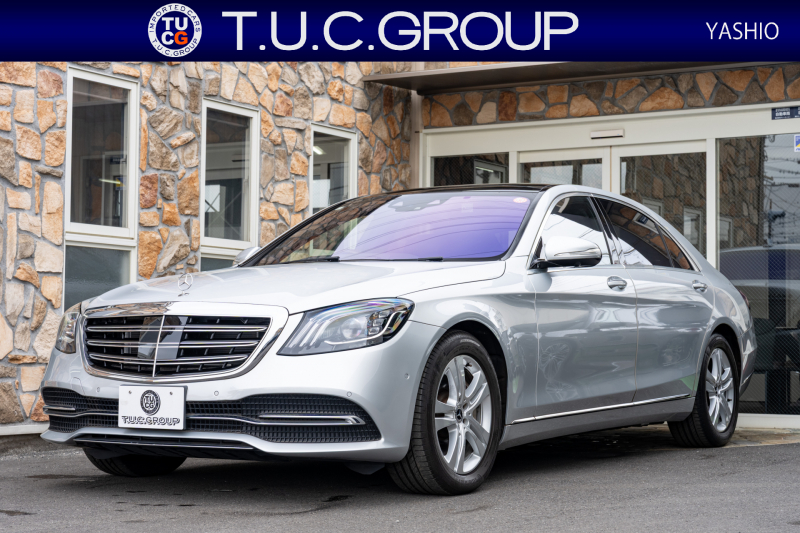 メルセデスベンツ S400d ロング 黒革・ショーファーPKG付き中古車