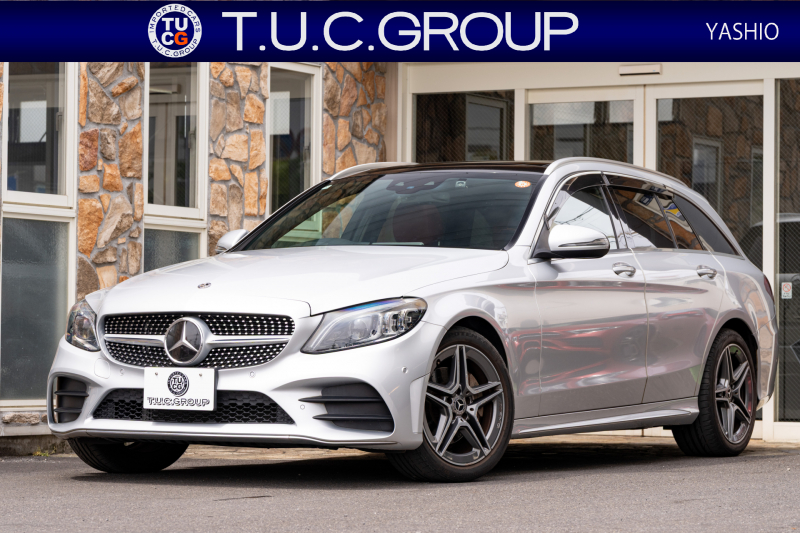 メルセデスベンツ C220dワゴン AMGライン 赤革×サンルーフの上質ディーゼル
